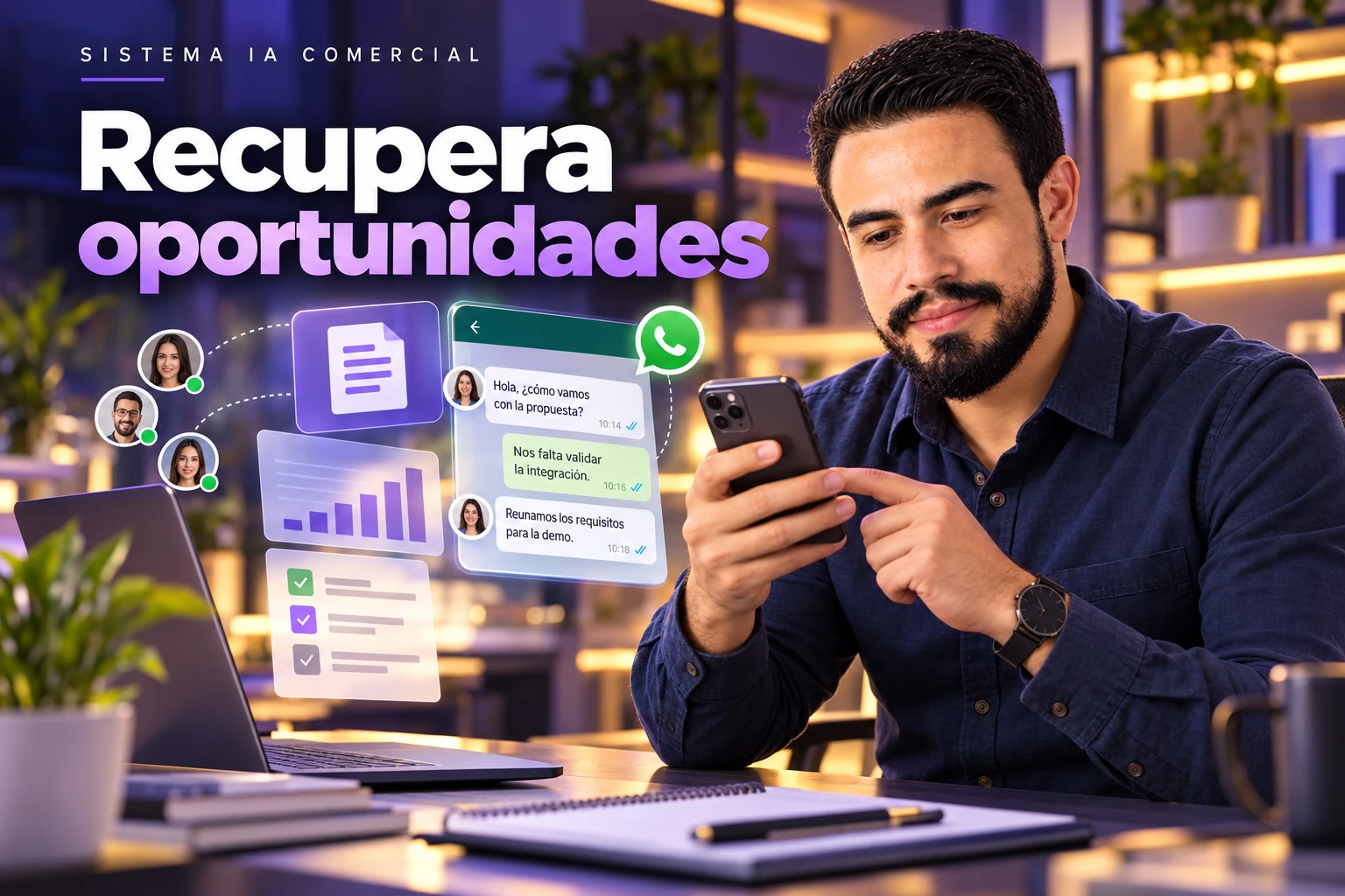 Recuperación de oportunidades e implementación comercial